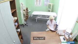 Fake Hospital - Naughty Nurse Uses Her Tongue to Heal Sexy Patient in a Steamy Hospital Room