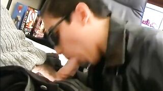 A Deep Throat for Our Big-breasted Stranger.