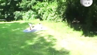 Amateur Inserts Cherry Deep Into Moist Twat