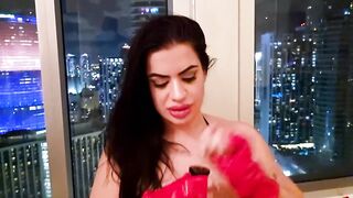 Big Booty PAWG Lissa Aires Fucks her Pussy until she Have a Creamy Explosive Orgasm