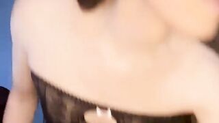 Jessica Bloom Anal Sextoy And Sextoy Chastity Orgasm Then Swallows Her Own Cum!
