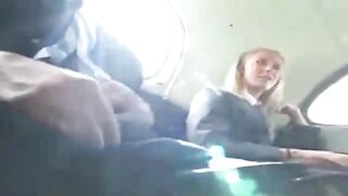 Concupiscent, golden-haired schoolgirl, Natalie Norton had joy with a stranger during a long bus ride