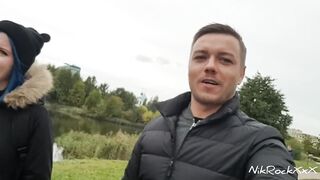 Met a Gal on a Dating Web Website and Screwed her in a Hotel ! Public Blow Job