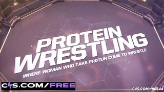 Chazzie vs KO: Muscle Queens Battle in Arm Wrestling & Taskmaster Wrestling Showdown