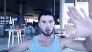 hot stud drinking and enjoy time with u