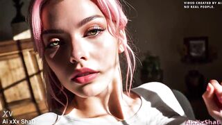 I'll make your knob cum nonstop, you can check it out by fucking my tight snatch (AI-Generated) AixXxShaD