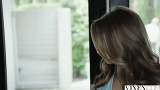 VIXEN Babysitters Kimmy Granger & Sydney Cole FFM 3-some
