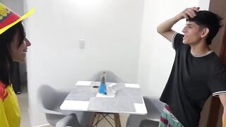 My young Latina majority worthy friend is waiting for me without panties and is betting her moist wet twat if her team wins - 2026 World Cup special!