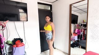 Giantess Step-sister Shrinks Step-brother and Surprise YOU