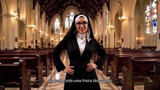 Priest has sex with a hawt nun, who already knew she was a prostitute [AI Generated]