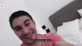 Random Guy from Barcelona Seduces 19y College Slut - PORN MADE IN SPAIN