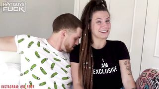 Dustin Hazel and Big Titty Indica Flower Fuck Hard