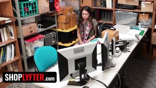 Shoplyfter - Shy Gal Shane Blair Gets Her Twat Covered In Cum To Avoid Troubles With The Law