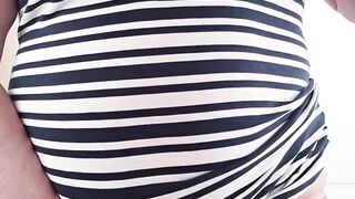 Standing soaked real orgasm