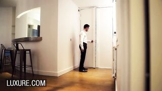 Lucy Heart doubles the joy with two lascivious guys