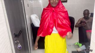 Ebony excited fuck