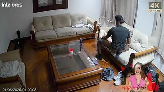 I invited the black man from the gym to come to my house, the cuckold wasn't there, and I even gave him my ass without a banging-rubber.