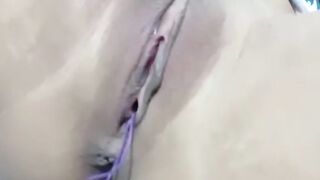 Naughty pussy spanking Cheating Wifey asking for Gangbang