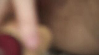 Masturbation a skinny milf with small boobs and a hairy cunt