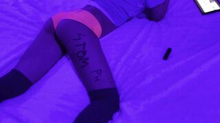 Stepsister is watching porn , special request blue room , bonus ASMR