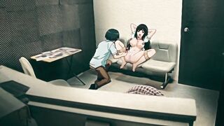 Beautiful Big Boobed Mangaka Likes To Fuck Editor For His Big Schlong
