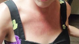 Sexy MILF Masturbation at Work