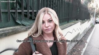 MILF cheats and gets screwed in the ass for €1000, incredible!