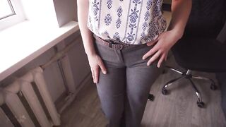 Wicked Secretary Cameltoe Tease And Denial