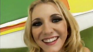 Nice-looking babe likes it when this honey sucks a huge dong indoors
