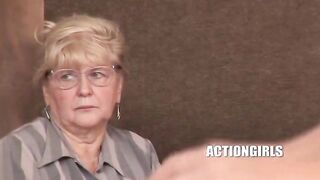 Womens basketball game with undressed girls