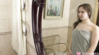 Madison Gets Out of the Shower to Masturbate for Us at Baberotica