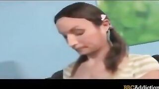 BBC Addiction - Skinny Hotty Taking Black Wang up Her Ass