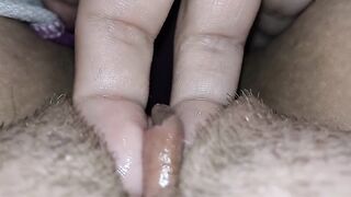 Sexy teen fingering taut moist cunt and clit til multiple leg shaking orgasms!