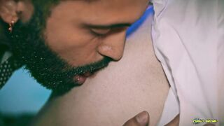 Big Weenie Camilo Brown Screwing Cute Twink Juan Ferrer Bareback At The Bar Covering His Face In Cum