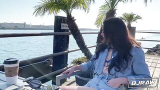 BJRAW Whitney Wright gets plastered in cum