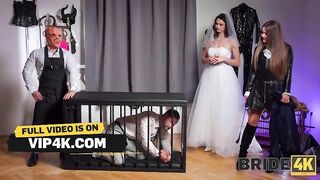 BRIDE4K. Pre-wedding sex in the Fetish house!