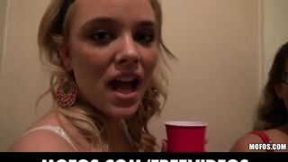 Valentine's day party turns into a hardcore group orgy