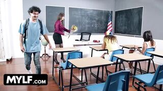 Consummate Assed MILF Teacher Rewards Her Valuable Student