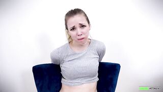 Lil Missy UK fastened and tegaderm tape gagged