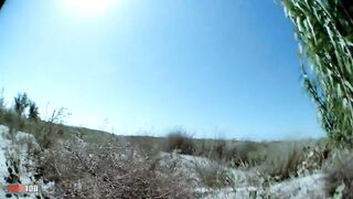 Bramilf: Handjob at the Beach in POV