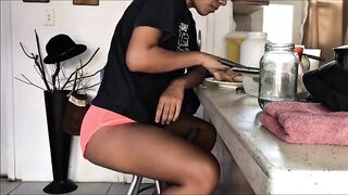 I Love to Ruin Her Day with My Jock - She Went to the GYM with Her Vagina Used that Day