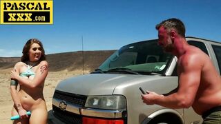 Sun-Baked and Slutty - MILF Gets It Rough in the Desert