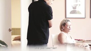 Stepmother asks her stepson to keep a secret in exchange for sex