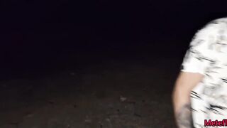 Cuckold leaves wife with her butt nude at the car window to strangers in public!