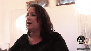 UK Bareback Casting Couch Wench Fisted, Squirts and gets DP