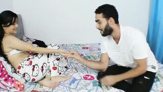 Stepdaughter lets stepfather pump her full of semen