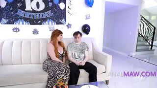 My Stepson Received My Anal As His Private Birthday Gift