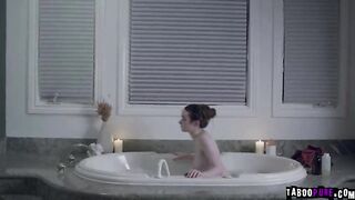 Stepdad bangs stepdaughter and her classmate