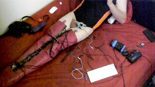 Electro Agony in Swimsuit - Sissy