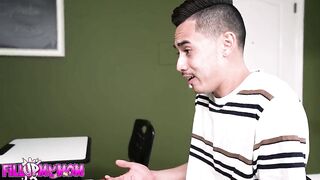 Lewd Stepmom Gives A Specific Lesson